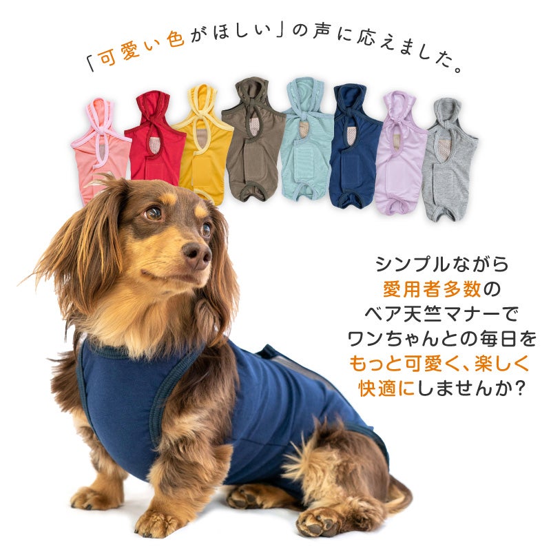 ベア天介護服マナーガード(R)(男女兼用/ダックス・小型犬用)