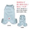 シンプルベア天袖なしお部屋着(ダックス・小型犬用)