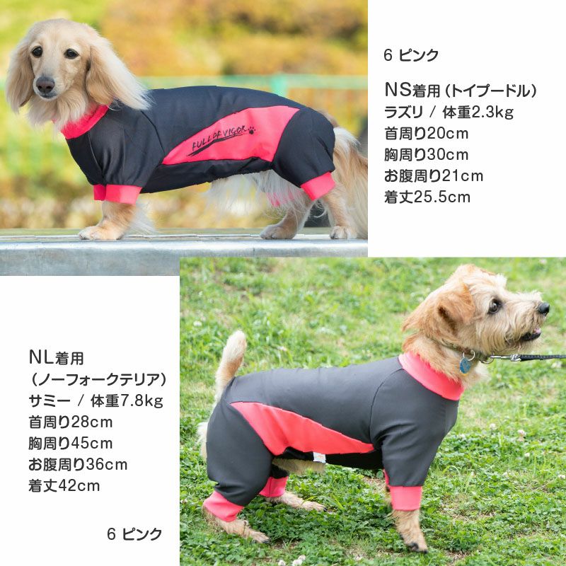 伸びて 着せやすい ドッグプレイ(R) 撥水 レイン ラッシュガード