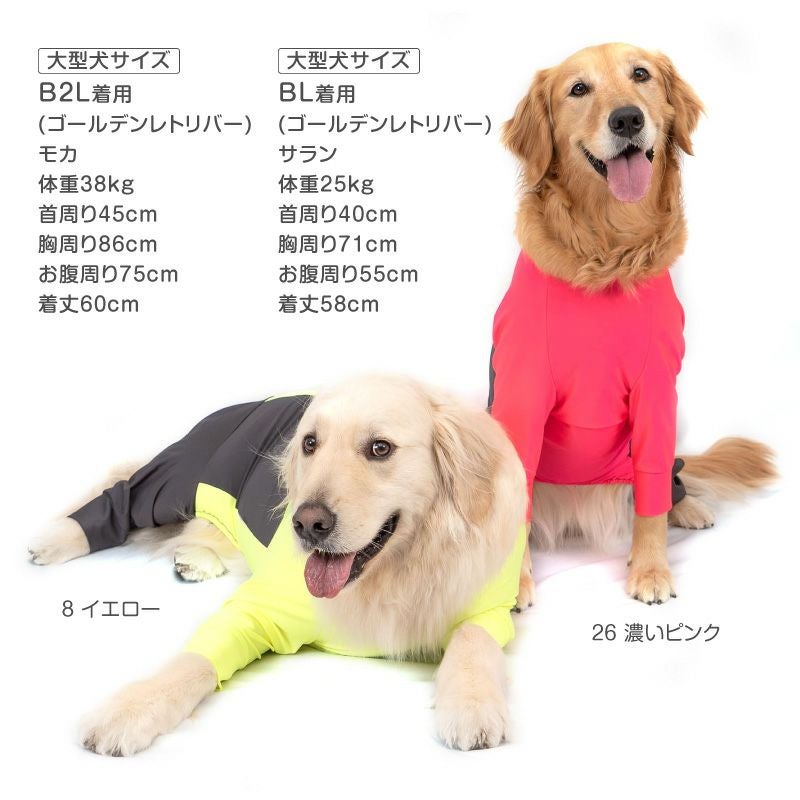 大型犬用 伸びて 着せやすい ドッグプレイ(R) サイド切替 ラッシュ
