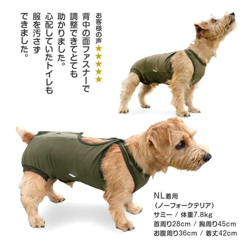 伸びて 着せやすい F. べア天竺 術後服 エリザベスウエア(R) 男の子
