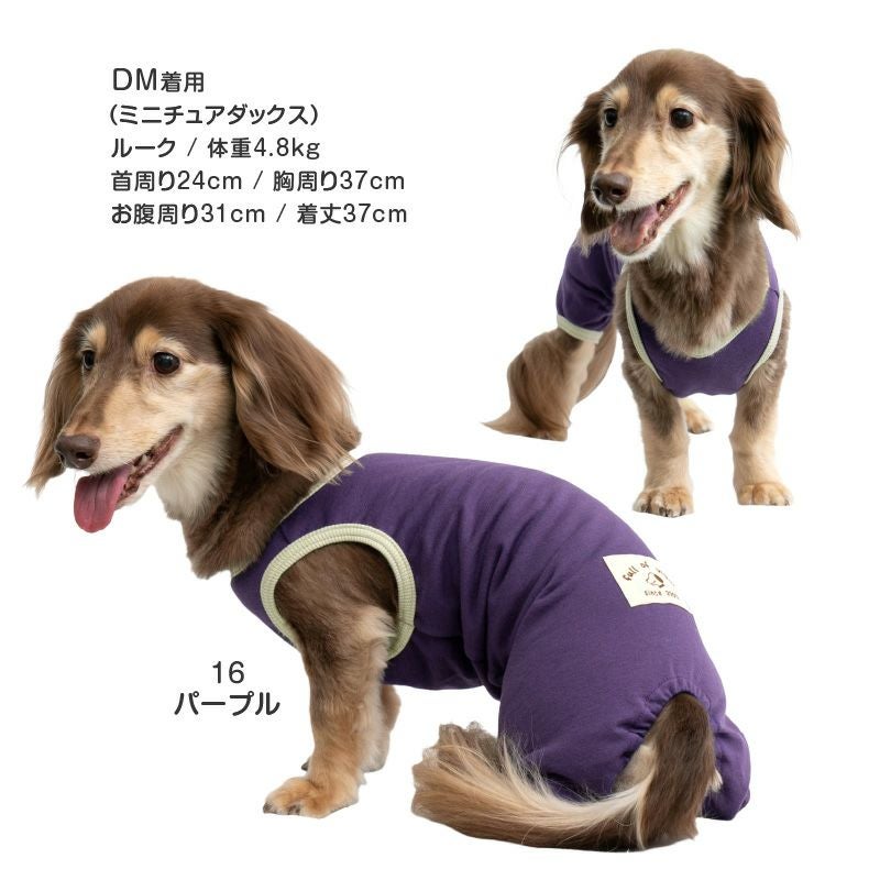スーパー ミニ裏毛 デイリー つなぎ ダックス 小型犬用 | ダックス、猫