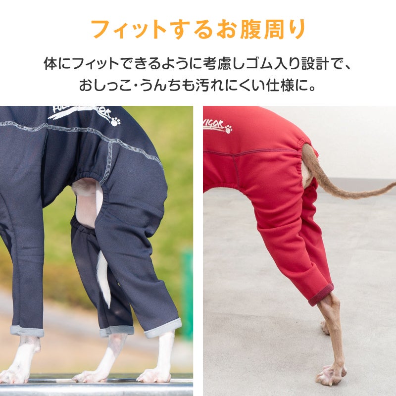 ドッグプレイ(R)裏起毛ラッシュガード(イタグレ用)