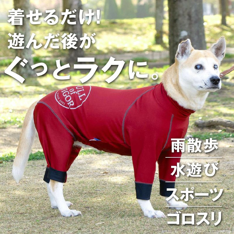 大型犬用 伸びて 着せやすい ドッグプレイ(R) サークル プリント 撥水