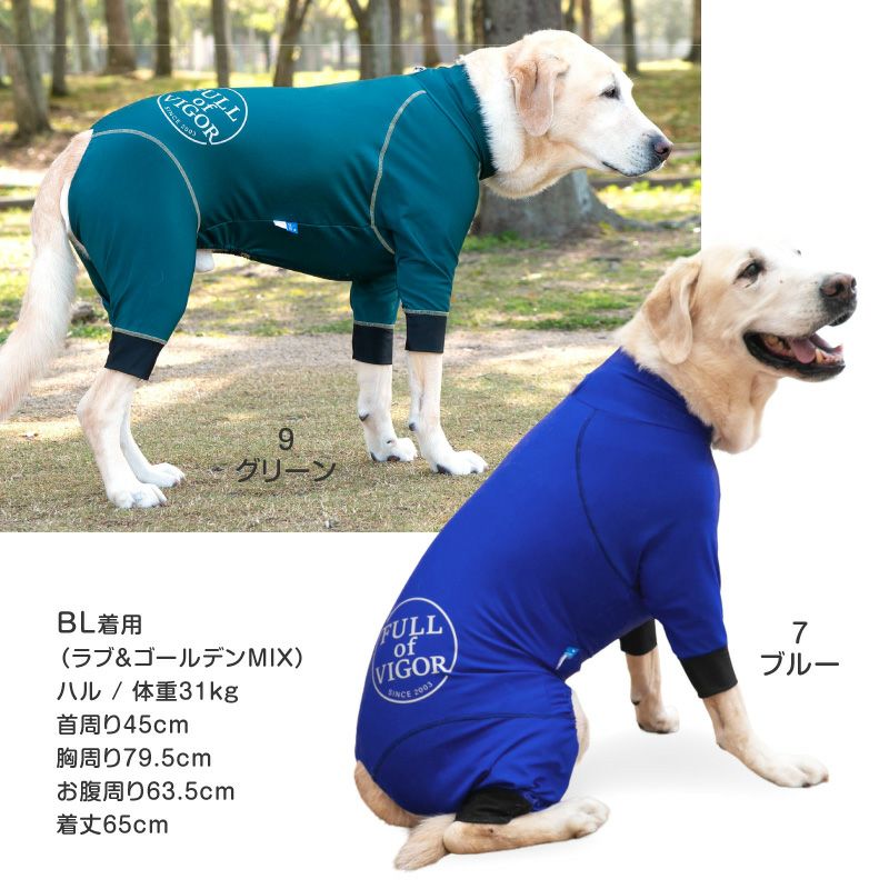 大型犬用 伸びて 着せやすい ドッグプレイ(R) サークル プリント 撥水