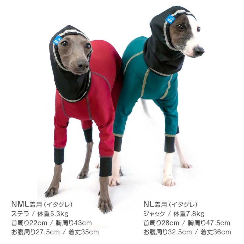 伸びて 着せやすい 反射 ロゴ付き 撥水 レイン スヌード | ダックス