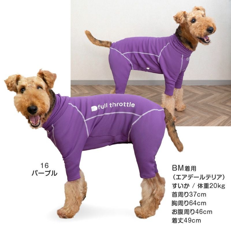 大型犬用 伸びて 着せやすい ドッグプレイ(R) 裏起毛 ラッシュガード