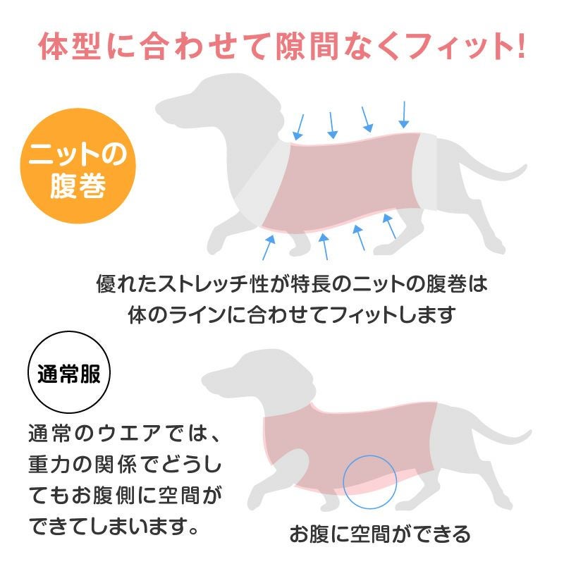 シャギーネック着る腹巻きぽんぽんウエア（R)