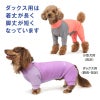 ドッグプレイ（R)配色撥水レインラッシュガード(ダックス・小型犬用)