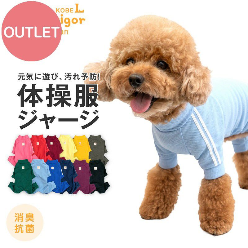 アウトレット】ドッグプレイ(R) 体操服 ジャージ つなぎ ダックス 小型