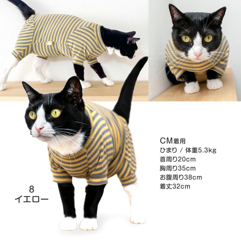 猫用ウォームボーダーお部屋着