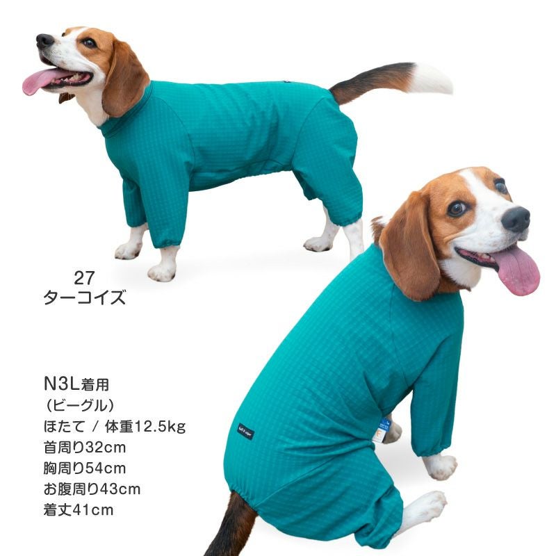 着ぶくれしない あったか 裏 フリース 中型犬用 ドッグプレイ(R) 撥水