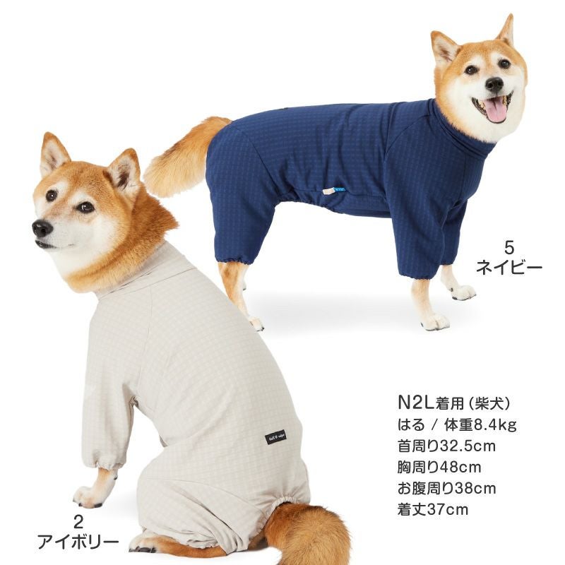 着ぶくれしない あったか 裏 フリース 中型犬用 ドッグプレイ(R) 撥水
