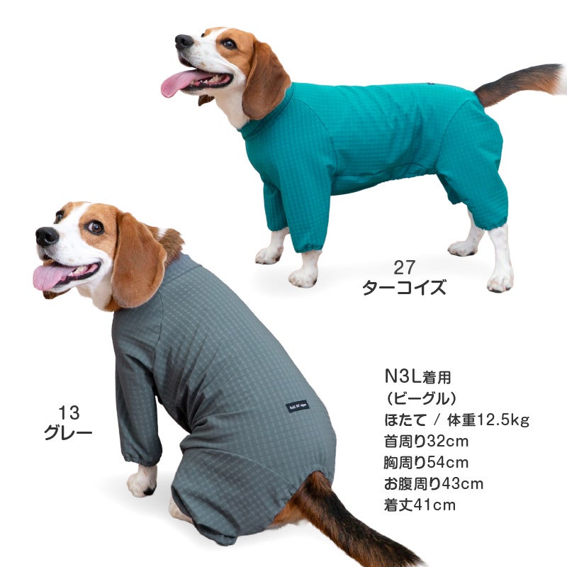ドッグプレイ(R)撥水透湿裏フリースラッシュガード(中型犬用)