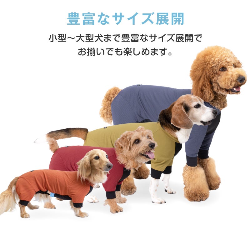 ドッグプレイ(R)接触冷感ストレッチハニカムラッシュガード(中型犬用)