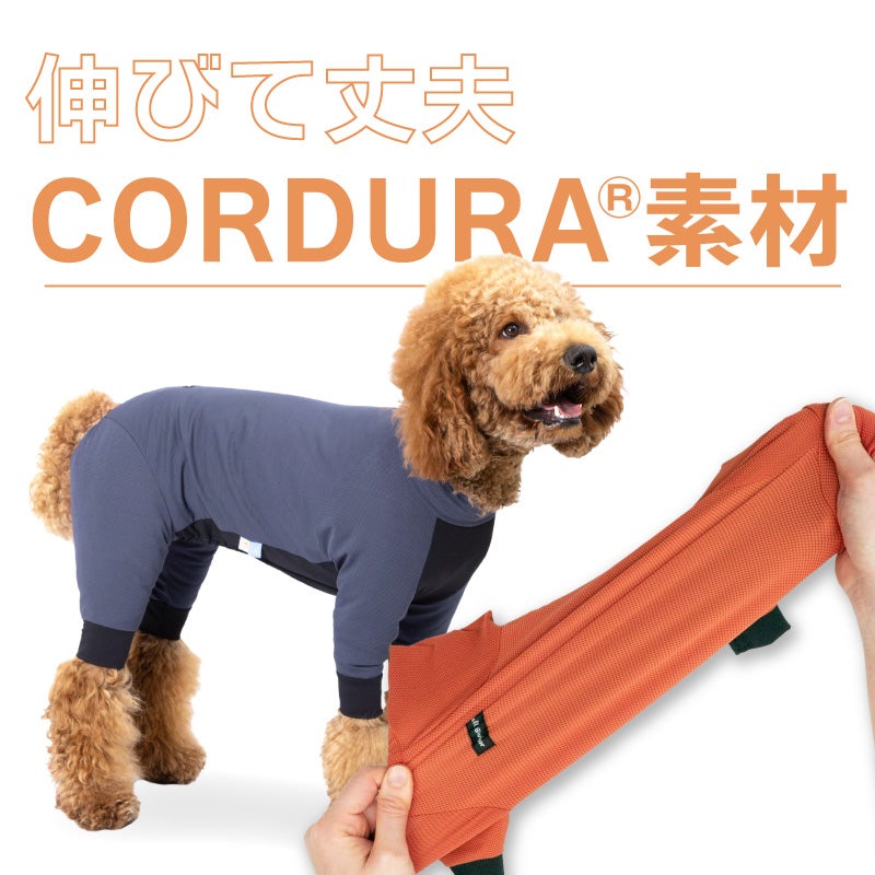 ドッグプレイ(R)接触冷感ストレッチハニカムラッシュガード(大型犬用)