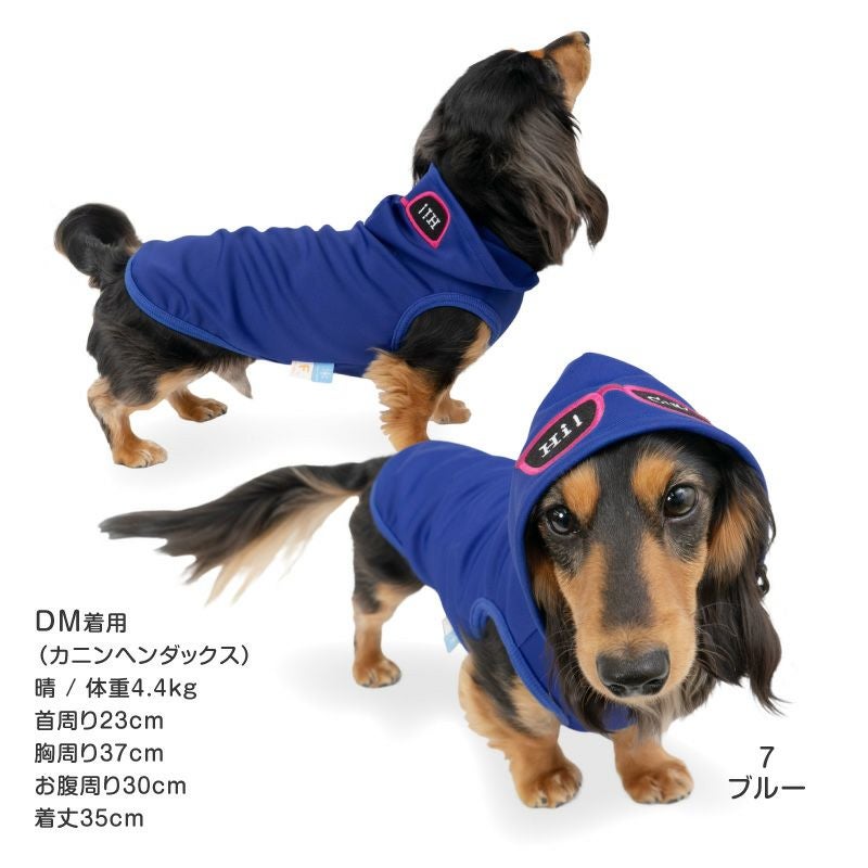 犬服 SS わんこの普段着　アメグラ青 楽天市場】ドッグウェア 犬服 可愛い ワンワン新選組 隊服 （青＆白