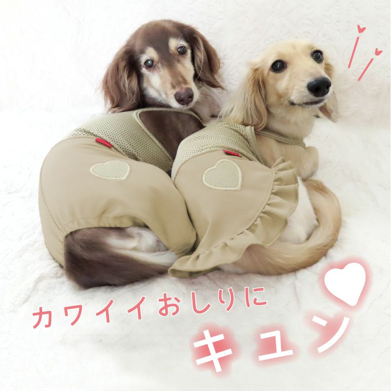 おそろコーデ デニム ニット スカート ダックス 小型犬用 | ダックス