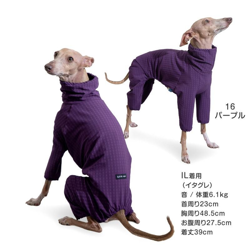 着ぶくれしない あったか 裏 フリース イタグレ用 ドッグプレイ(R) 撥